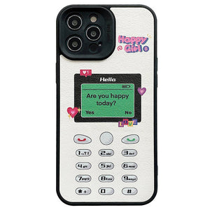 Are You Happy Today iPhone Case