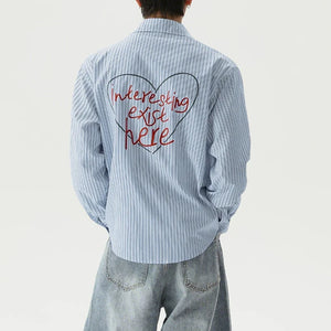 Blue Striped Shirt