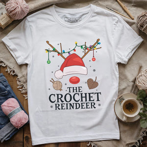 Crochet Reindeer T-shirt