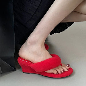Fluffy Flip Flops