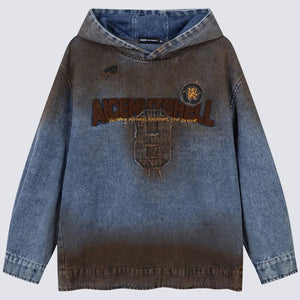 Grunge Washed Hoodie