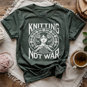 Knitting Not War T-shirt
