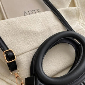 Ribbed Top-Handle Bag