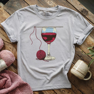Wine And Yarn T-shirt