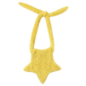 Pastel Star-Shaped Fuzzy Bag