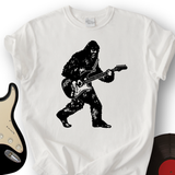 Bigfoot Playing Guitar T-Shirt
