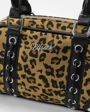 2000s Leopard Print Shoulder Bag