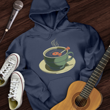 Coffee Cup Record Player Hoodie