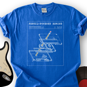 Cassette Rewind Diagram T-Shirt