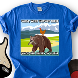 Chicken On A Bear T-Shirt