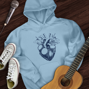 Drums Heart Hoodie