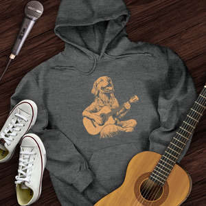 Golden Retriever Guitar Hoodie