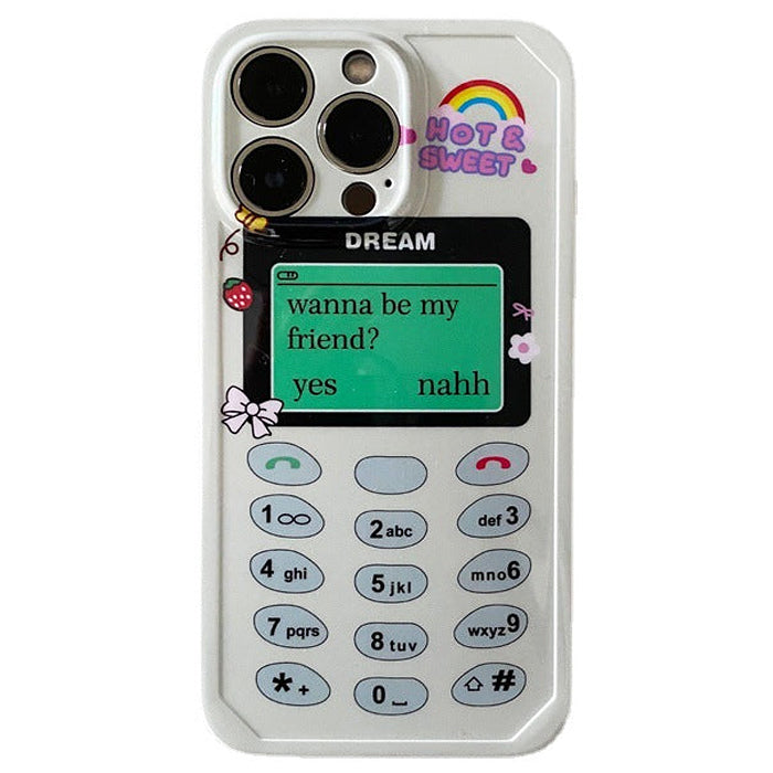 Be My Friend iPhone Case