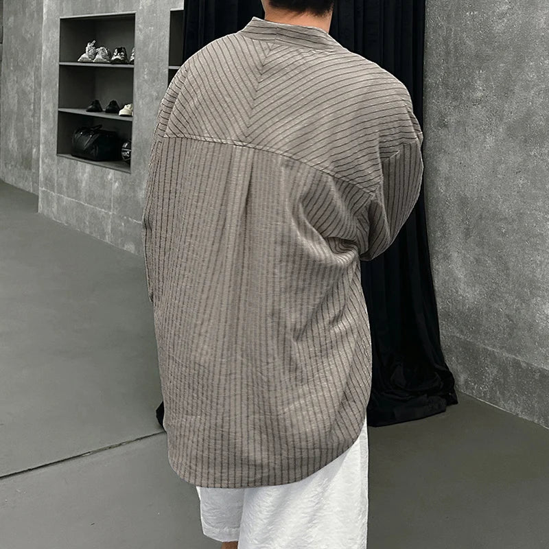 Button Up Striped Shirt