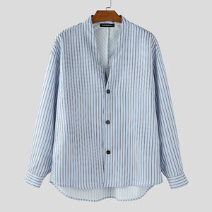 Button Up Striped Shirt