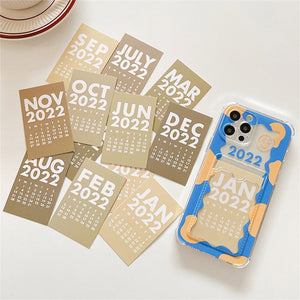 Calendar Card iPhone Case