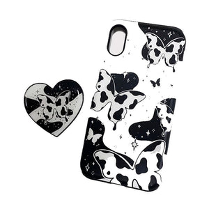Cow Butterfly iPhone Case