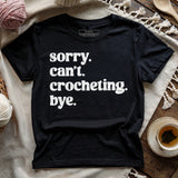 Crocheting. Bye T-shirt