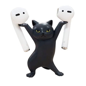 Dance Cat Airpod Holder