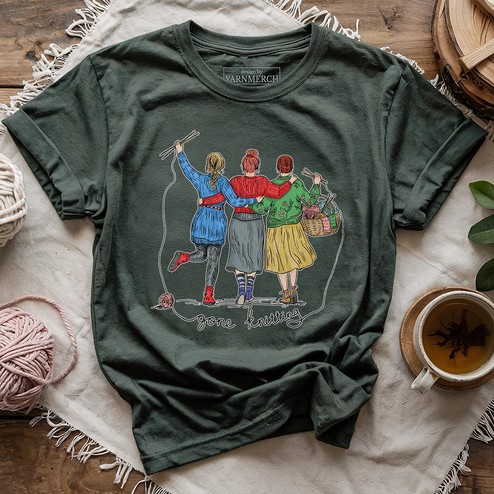 Girls Gone Knitting T-shirt