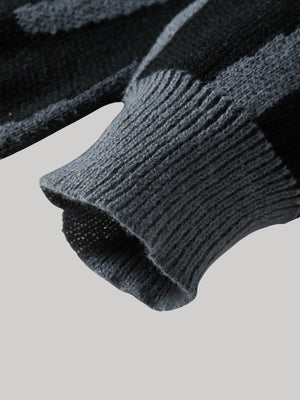 Graphic Pullover Sweater