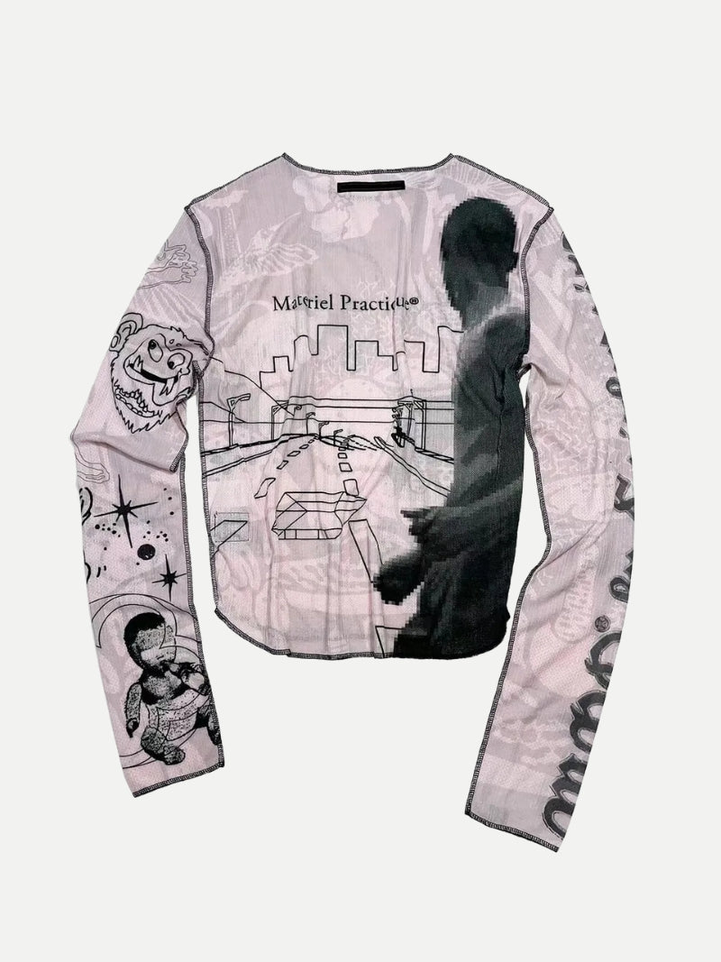 Grunge Harajuku Top