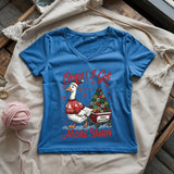 I Got More Yarn Lady V-neck