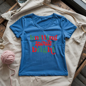 Knitting Spirits Lady V-neck