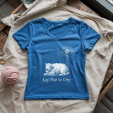 Lay Flat Lady V-neck
