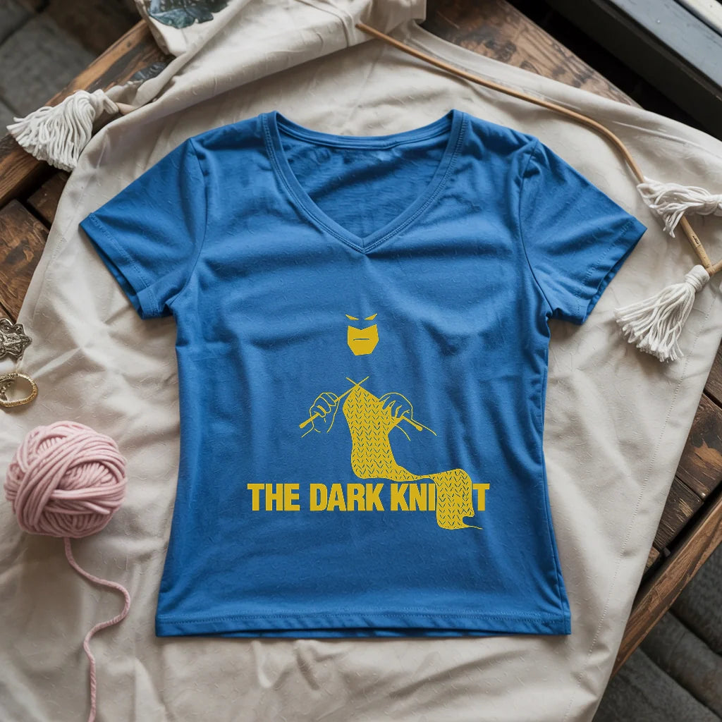 The Dark Knit Lady V-neck
