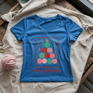 Yarn Tree Lady V-neck