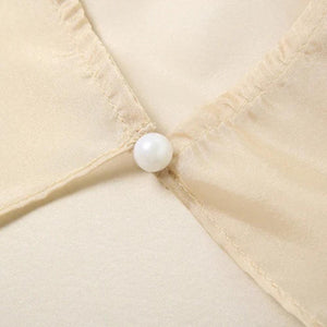 Sheer Backless Crop Top