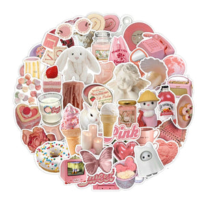 Soft Girl Aesthetic Sticker Pack