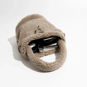 Teddy Pocket Bucket Bag