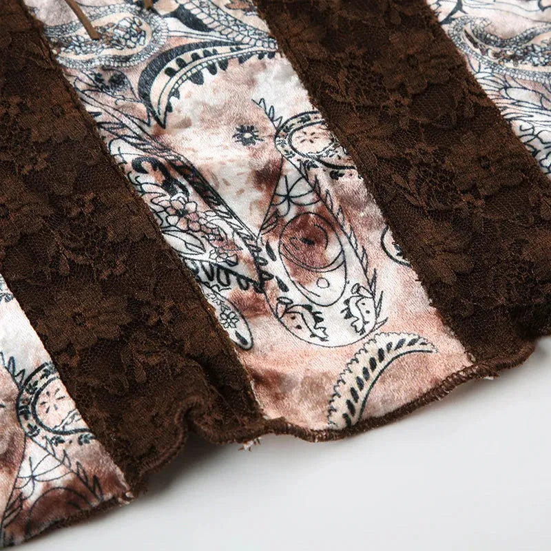 Vintage Bohemian Lace Top