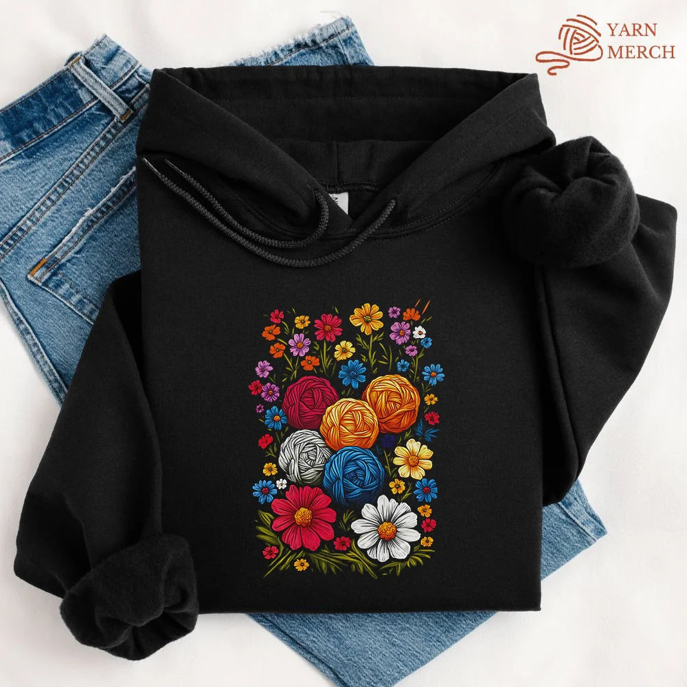 Yarn Bloom Hoodie