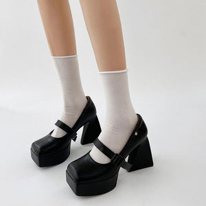 Campus Queen Platform Mary Janes