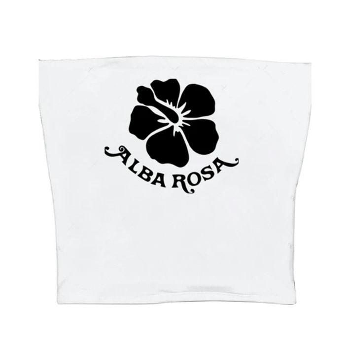 Y2K Alba Rosa Aesthetic Tube Top