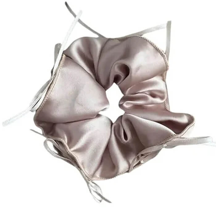 Balletcore Satin Scrunchie