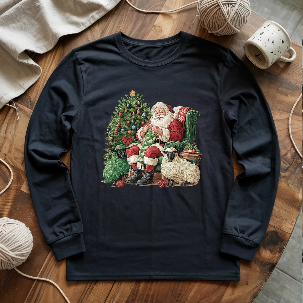 Santa Yarn Long Sleeve T-shirt