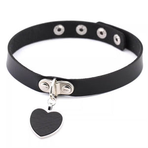 Rule Breakers Leather Choker Necklace