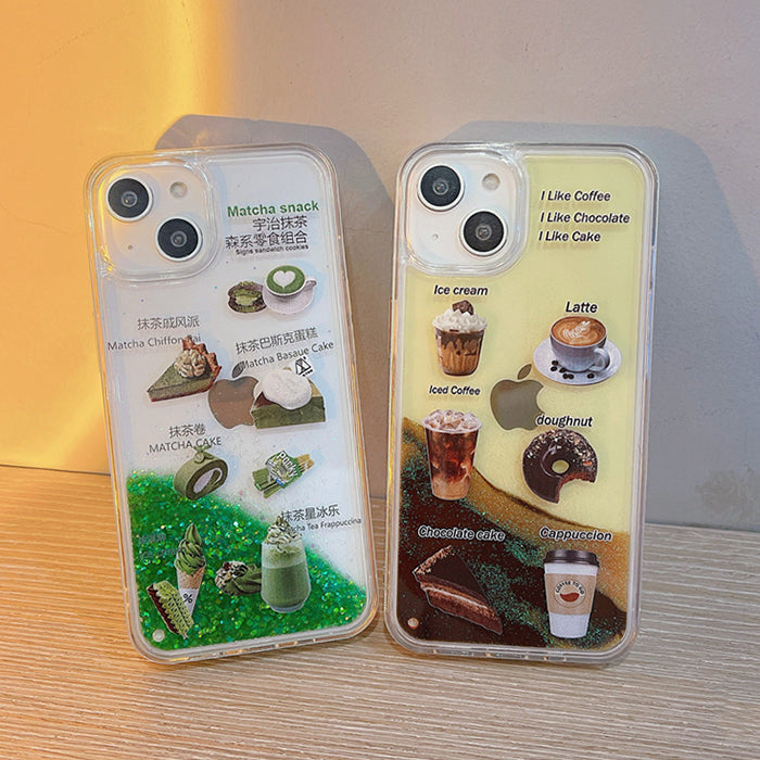 Coffee Cake Quicksand IPhone Case