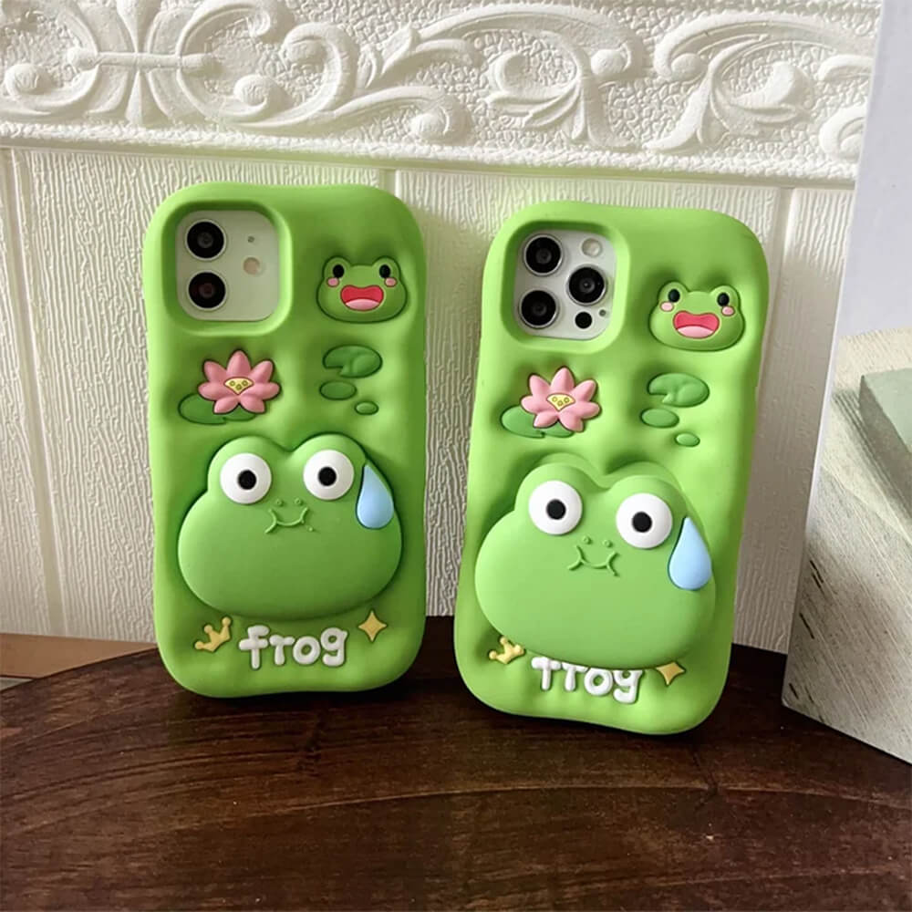 Cute Frog iPhone Case