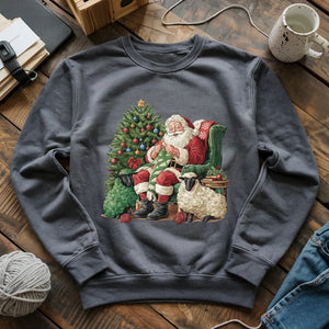 Santa Yarn Sweatshirt