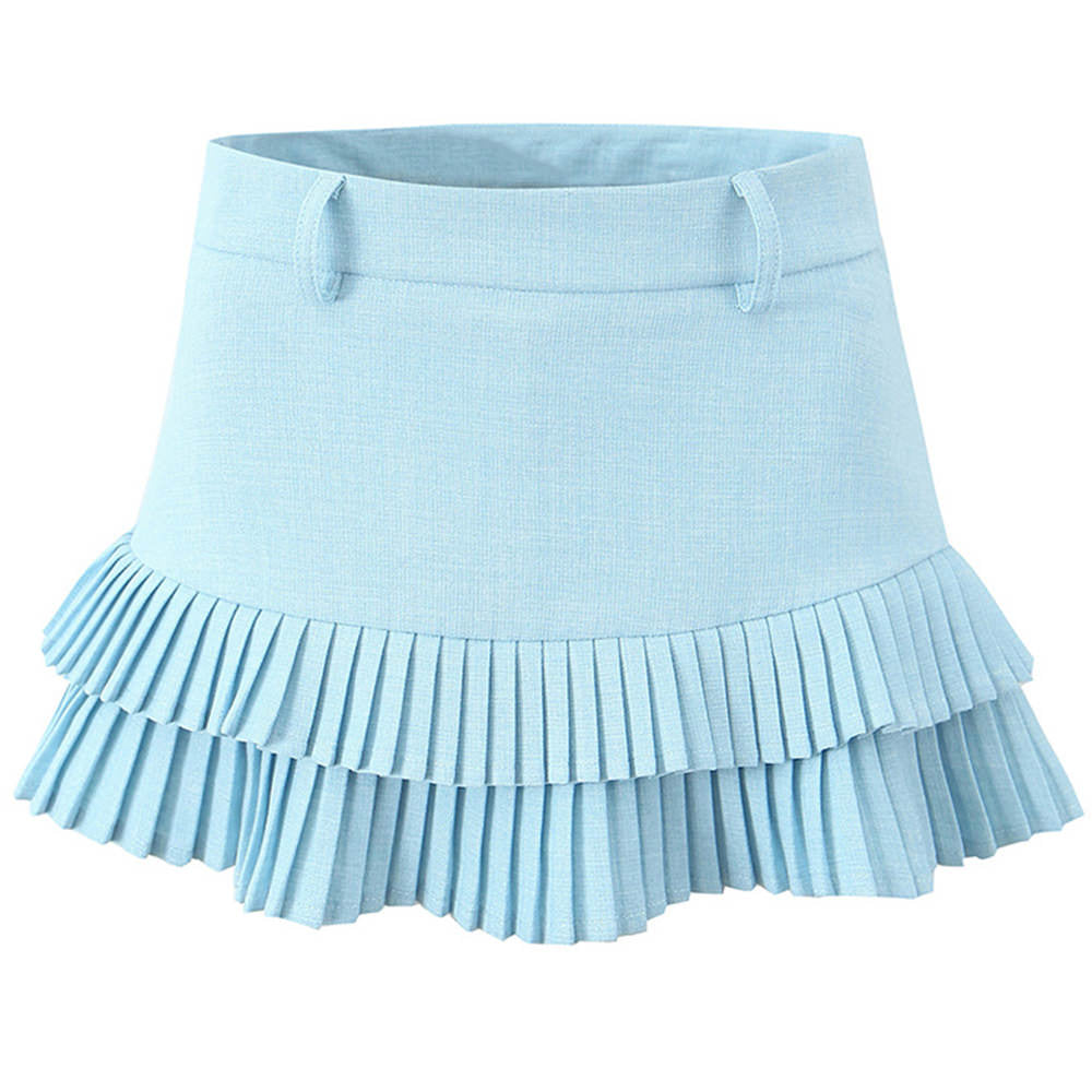 Campus Secrets Double Layer Pleated Skirt