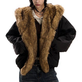 Mercury Rising Fur Trim Winter Jacket