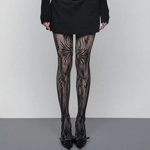 Geometric Pattern Tights