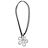 Groovy Floral Outline Necklace