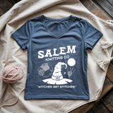 Salem Knitting Lady V-neck