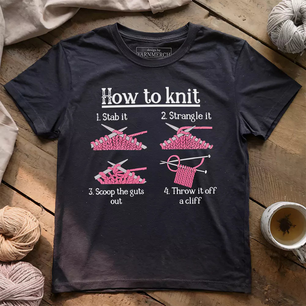 How To Knit T-shirt